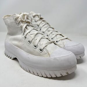 Converse Unisex W10/M8 Lugged 2.0 Sneakers Ankle Boot White Hiking All Star